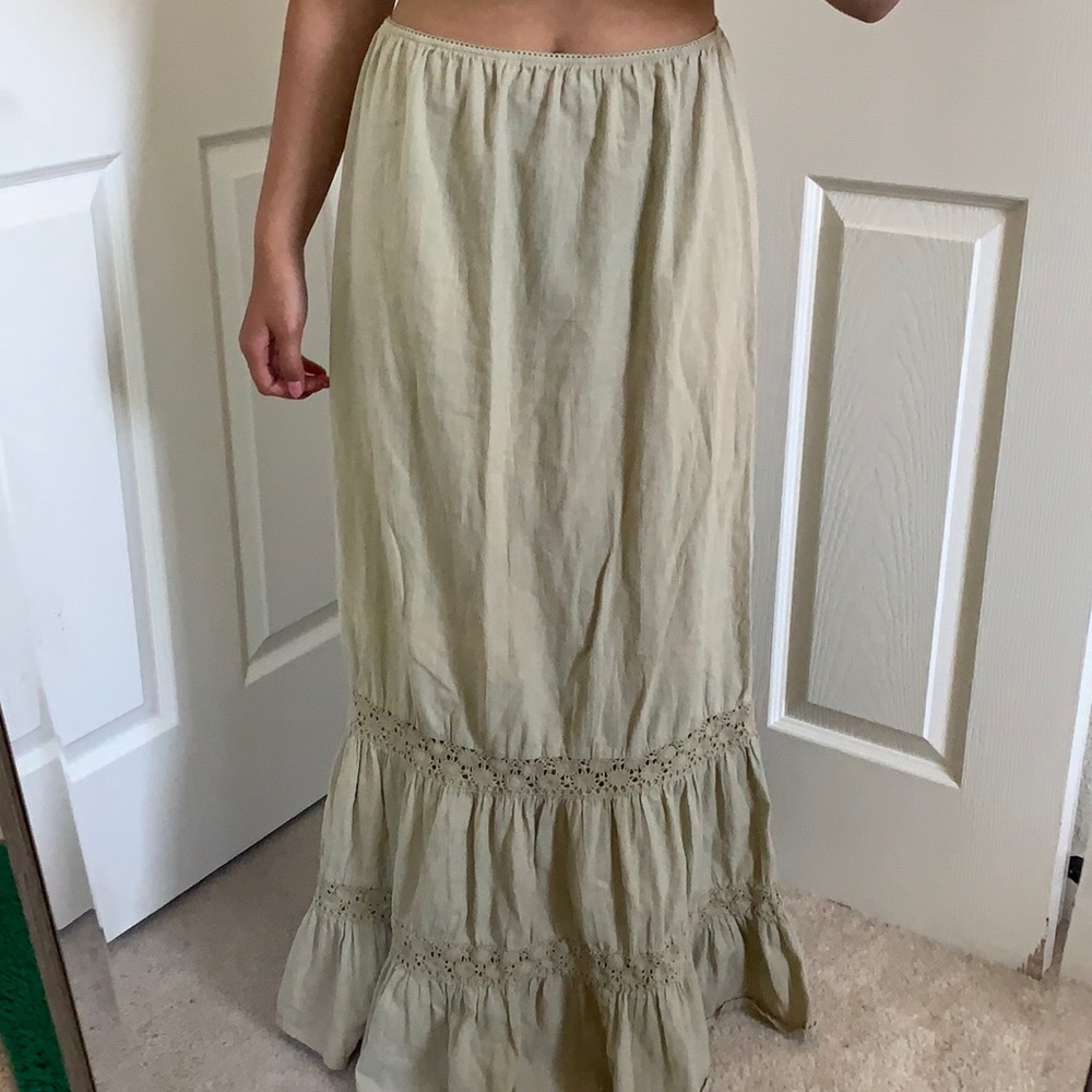 maxi vintage skirt